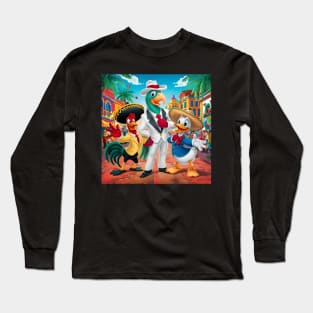 The Three Caballeros Long Sleeve T-Shirt